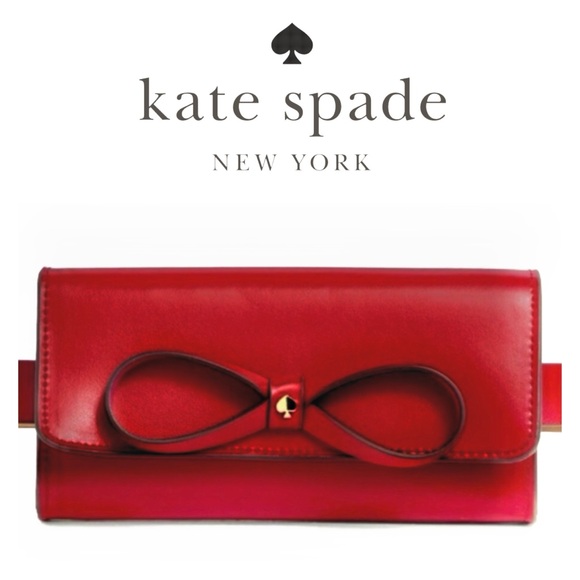 kate spade Handbags - Kate Spade | Red Hot Leather Belt Bag